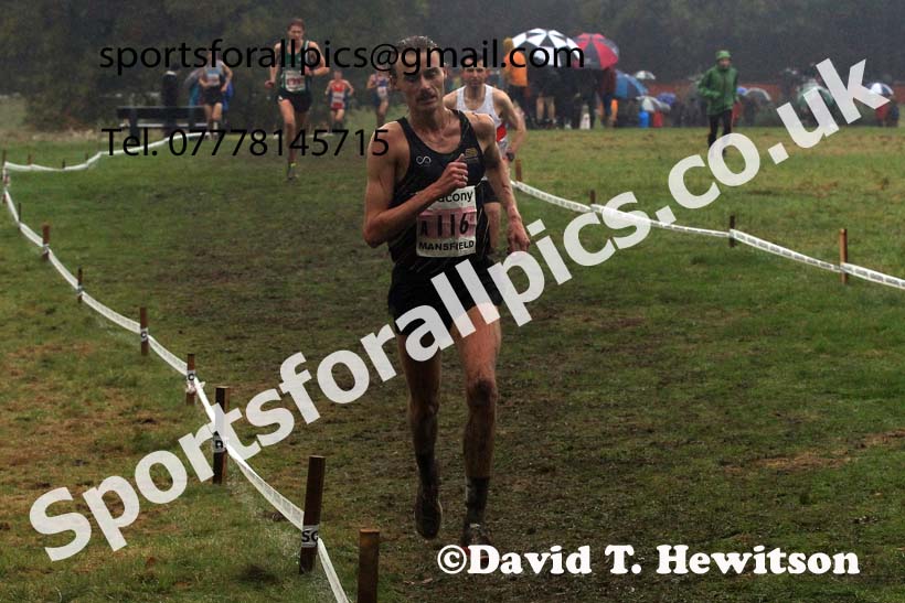 Senior Mens 2023 National Cross Country Relays, Berry Hill Park, Mansfield.  Photo: David T. Hewitson/Sports for All Pics